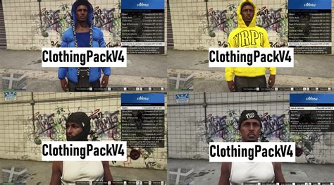 <b>FiveM</b> <b>clothing</b> <b>packs</b> will make your player stand out from others during multiplayer games on your server. . Fivem clothing pack v4